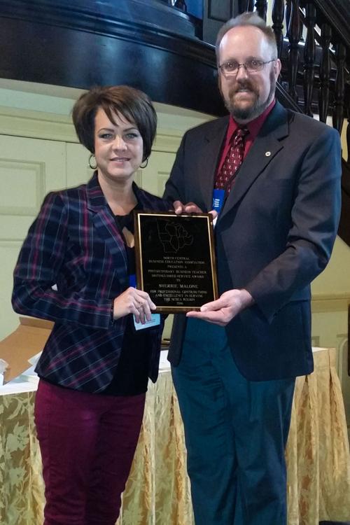 Sherrie Malone wins award