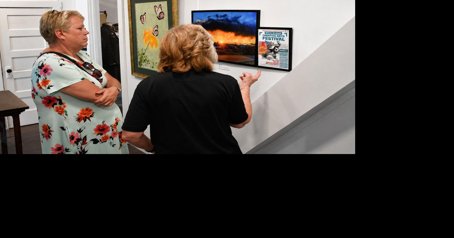 Expanded military room highlights local veteran