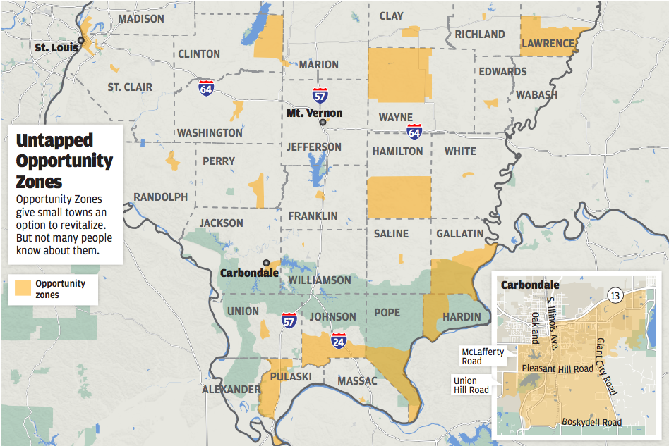 Opportunity Zone map