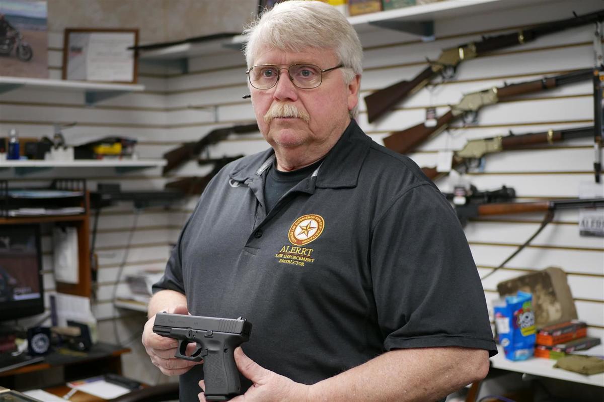 Gun shop owner
