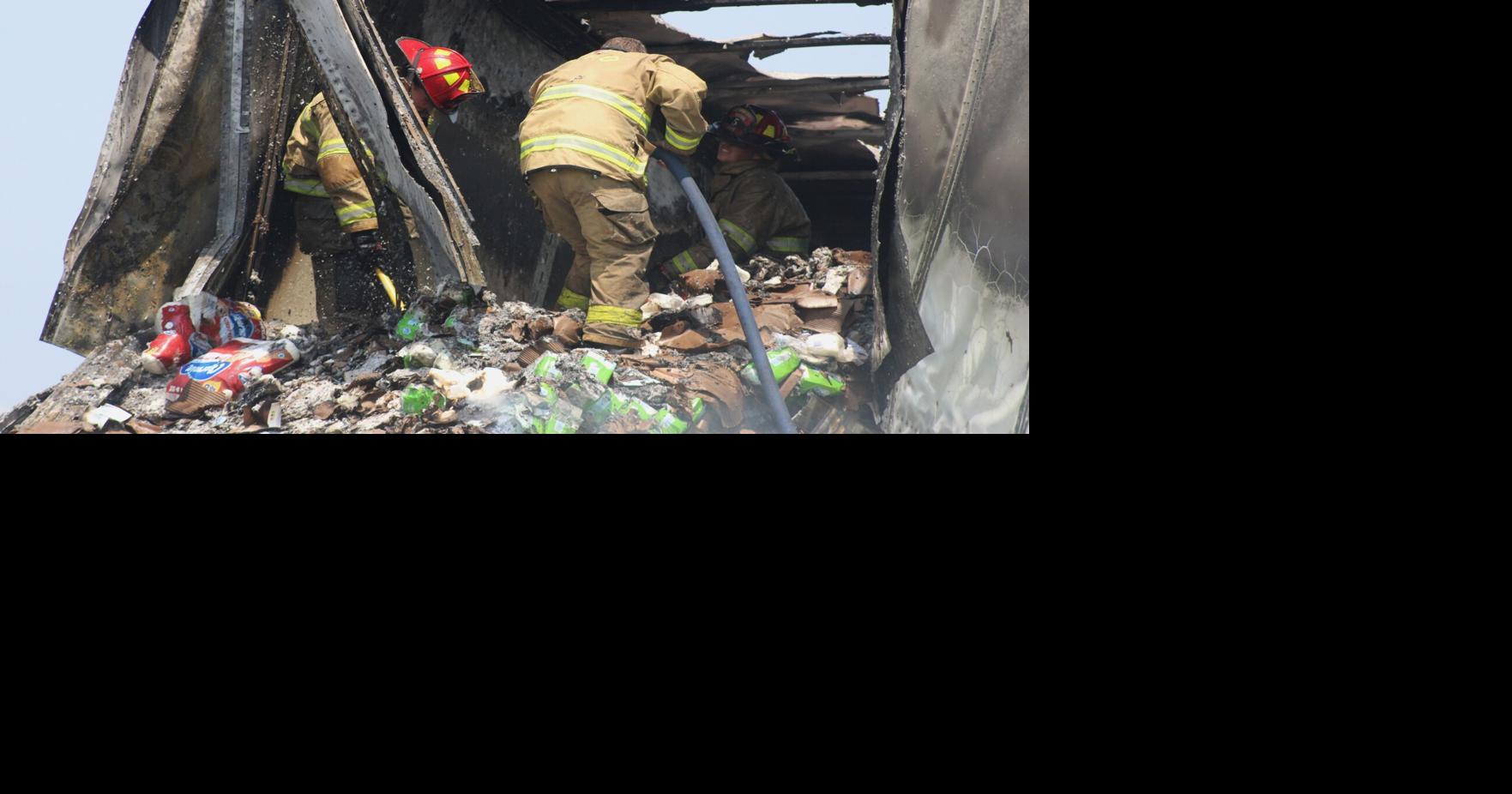 Semi-truck catches fire on I-57, no injuries reported | Latest ...