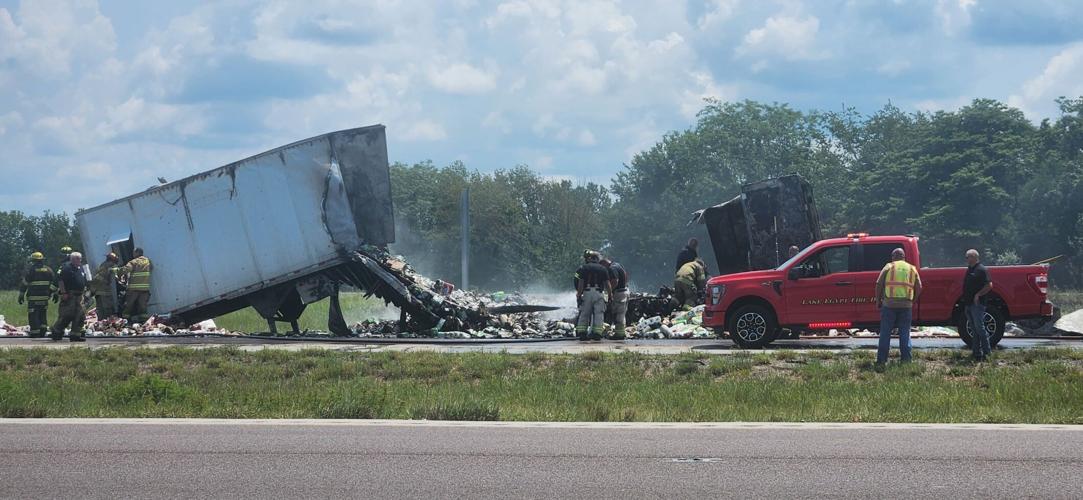 Semi-truck catches fire on I-57, no injuries reported | Latest ...