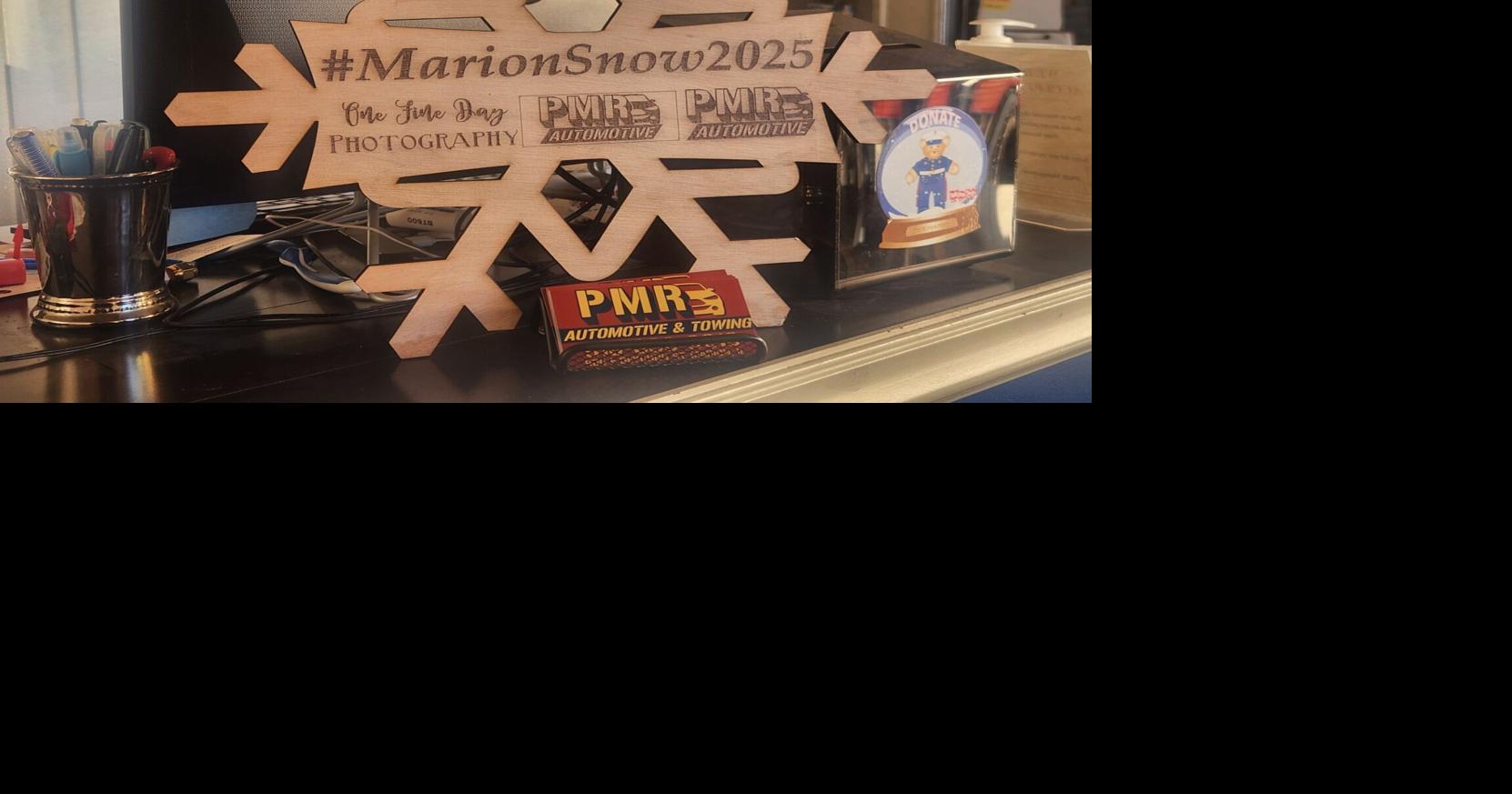 Snowflake Chase in Marion promotes shopping local this winter