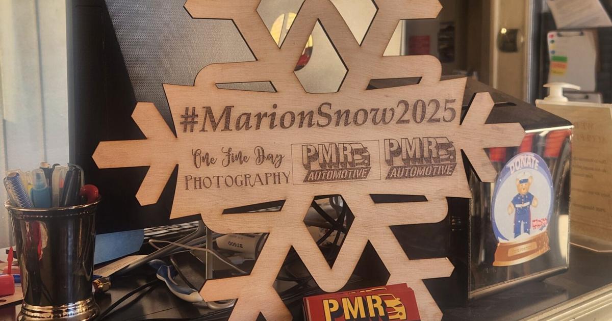Snowflake Chase in Marion promotes shopping local this winter Snowflake Chase in Marion promotes shopping local this winter