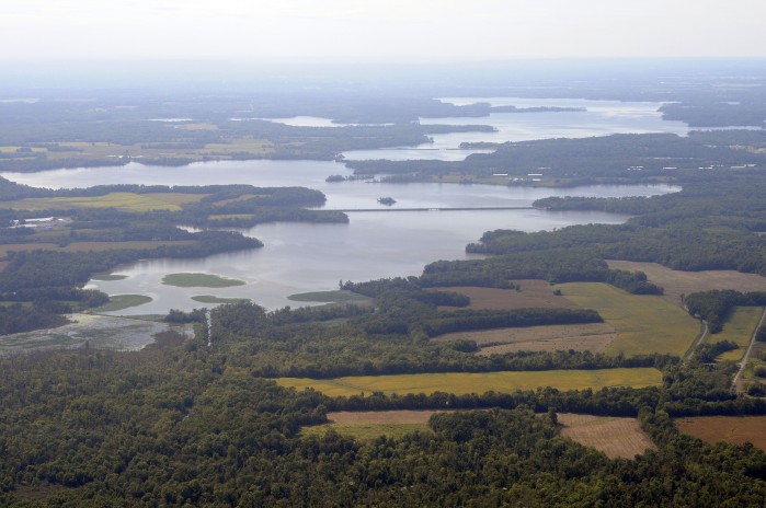 Crab Orchard Lake Aerial