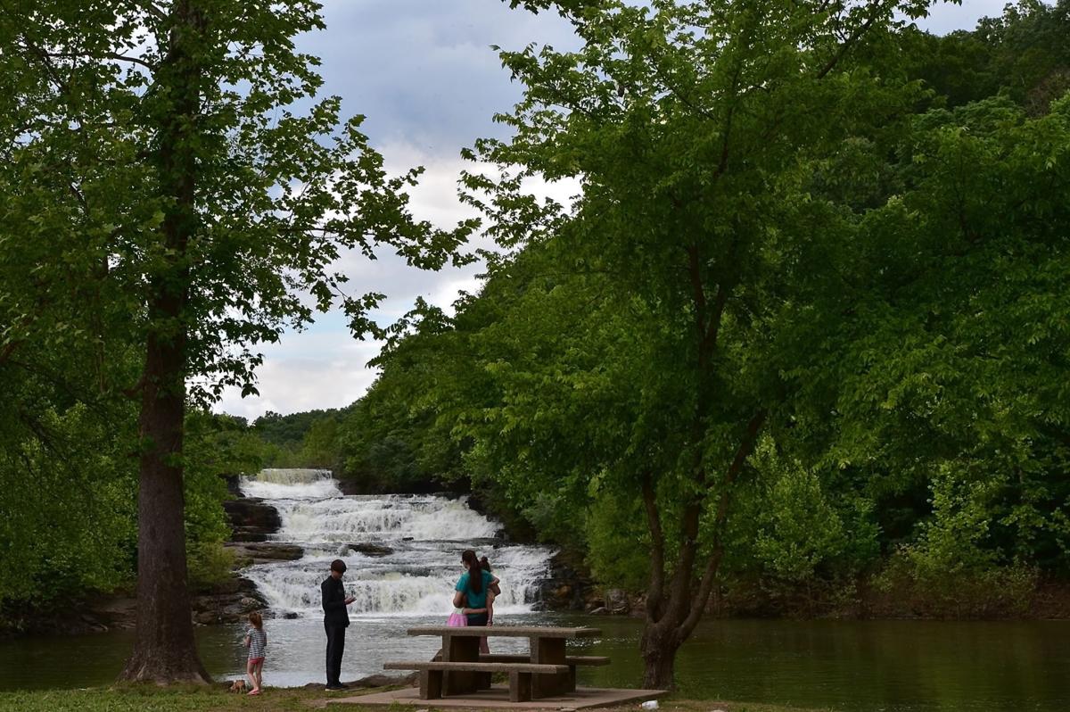 The Southern Exposure Exploring the Kinkaid Lake spillway The