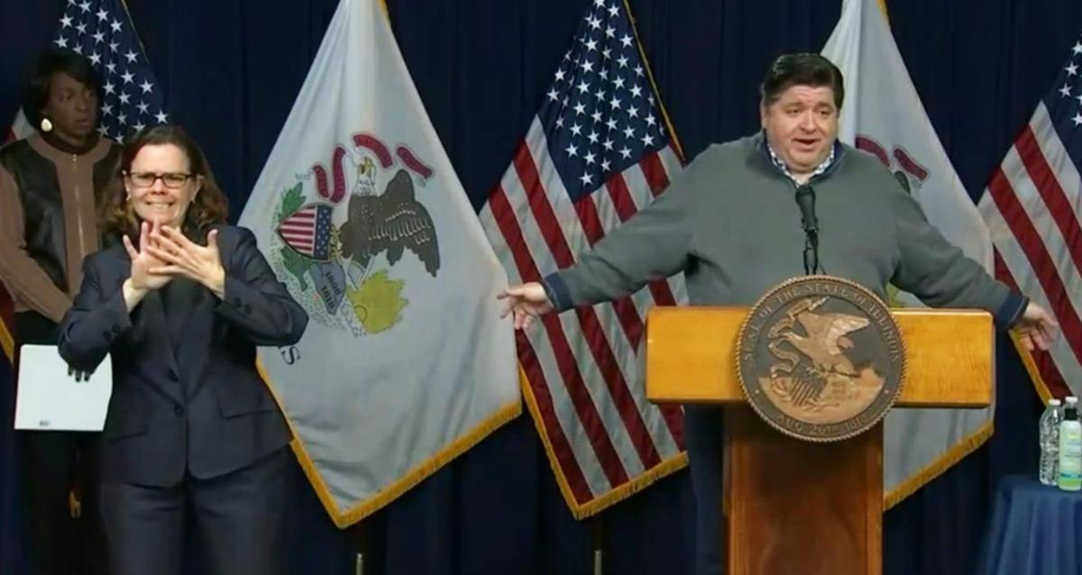 Saturday Pritzker presser