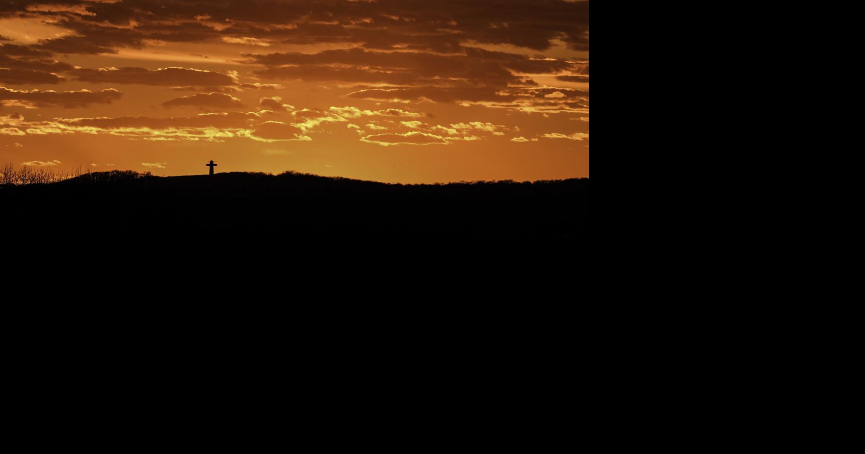 'Nothing as surreal' as Easter sunrise service at Bald Knob Cross