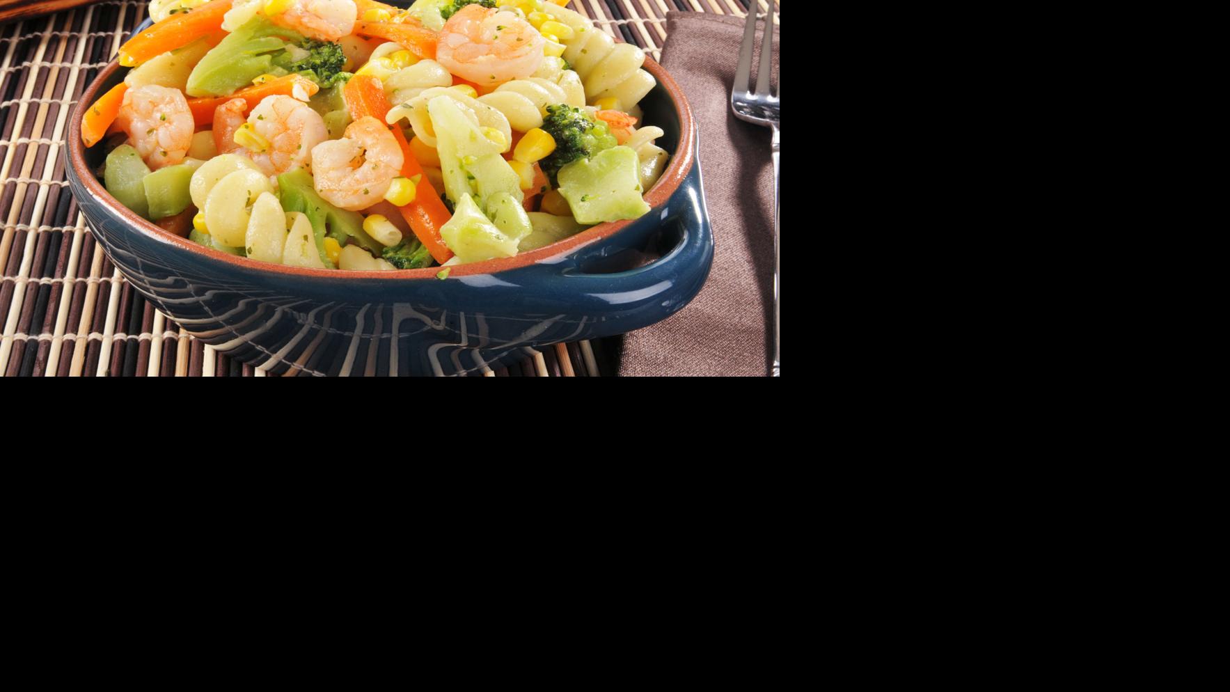 15 shrimps (ready to cook). Marinated Shrimp and Pasta Salad | Food & Cooking ...