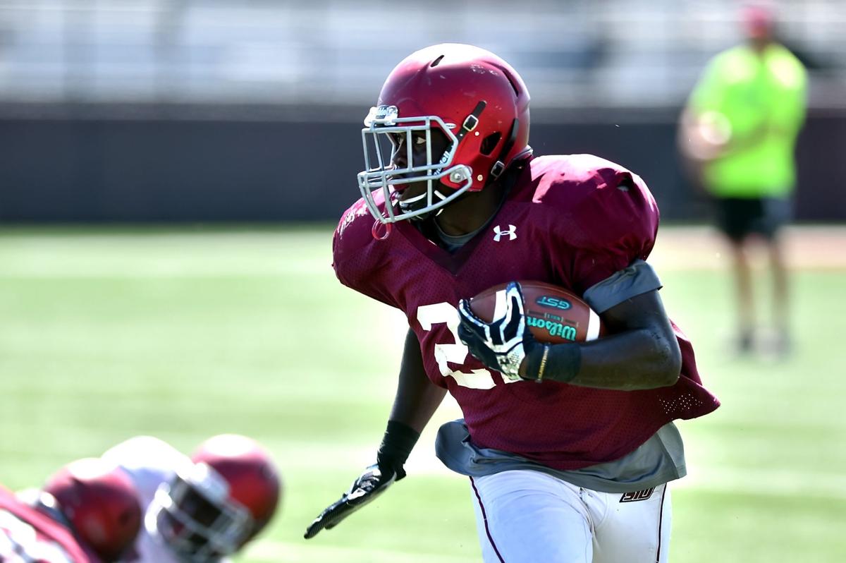 SIU football scrimmage