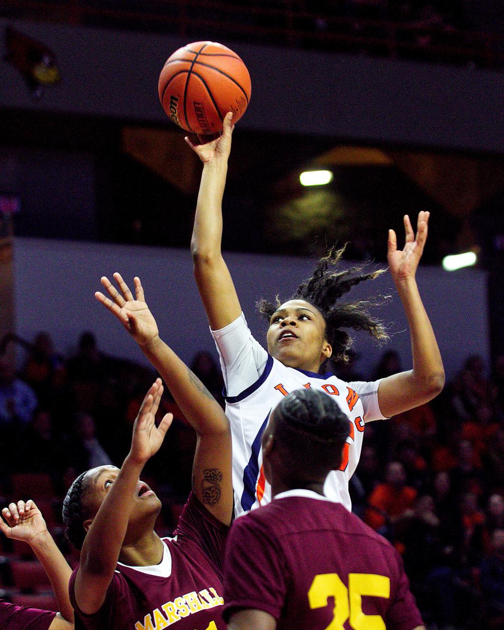 Girls Basketball Marshall Quashes Carterville S Hopes Of State