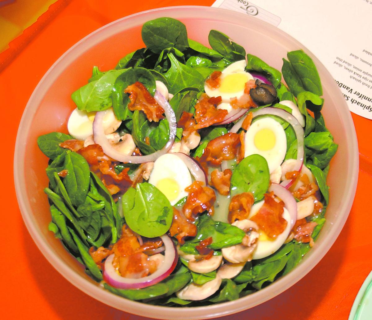 Spinach Salad with Florida Dressing