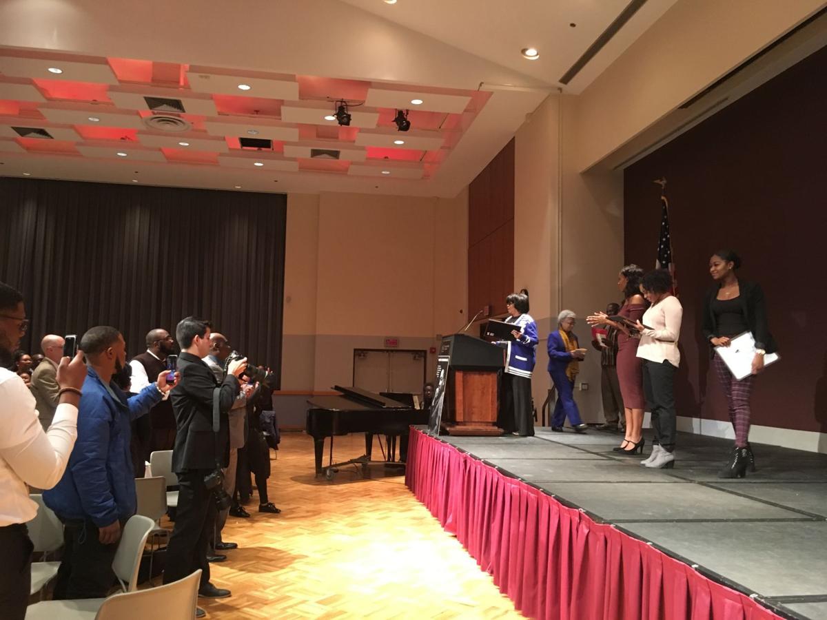 Cheerleaders honored at NAACP event