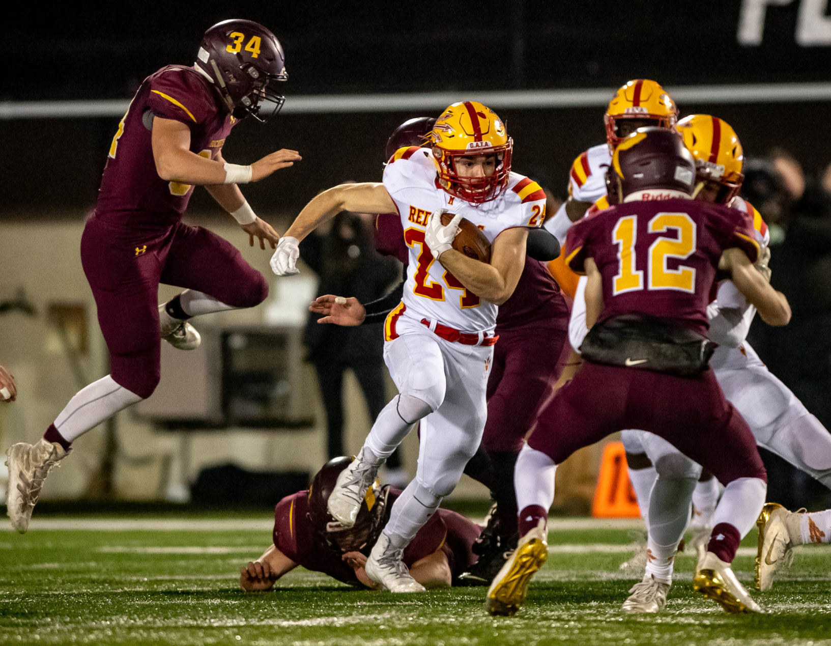 Prep Football Murphysboro defeated by Richmond Burton in Class