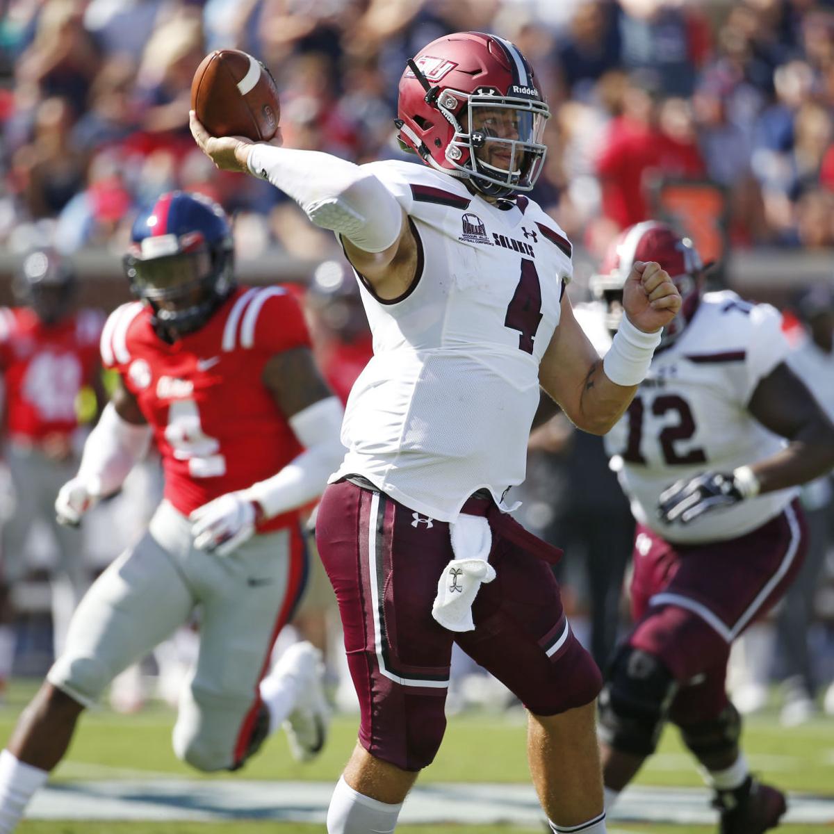 Salukis Score 41 At Ole Miss But Fail To Keep Up With Rebels