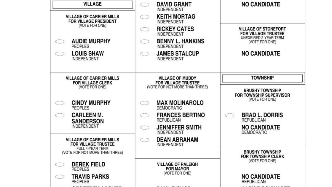 Saline County Sample Ballot   thesouthern.com Saline County Sample Ballot   thesouthern.com
