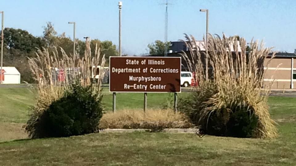 IDOC Re-Entry Center sign in Murphysboro