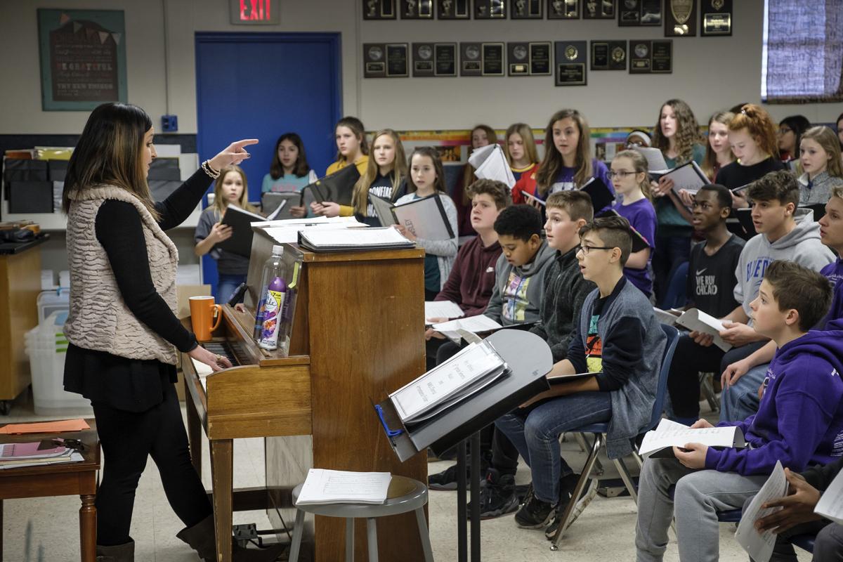 Sing a joyful song Murphysboro Middle School Chorus chosen to perform