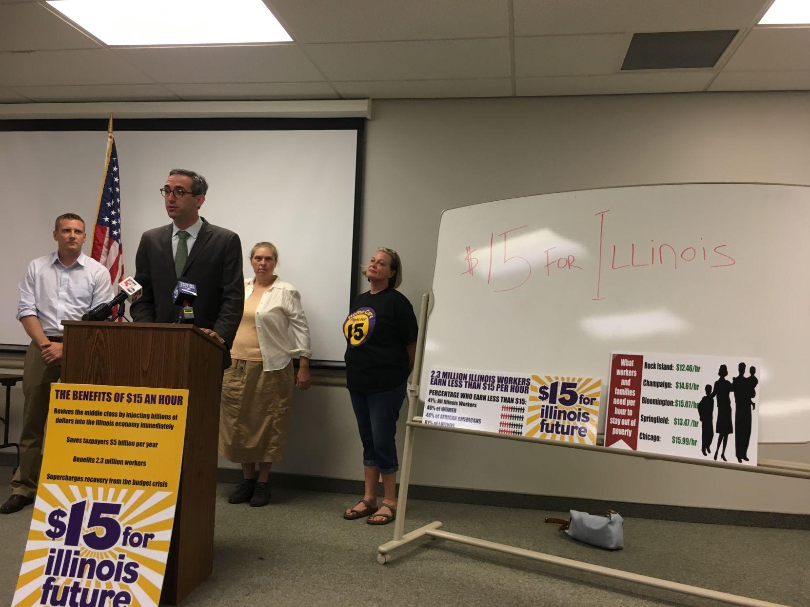 House Bill Would Raise Illinois Minimum Wage To 15 Per Hour Government And Politics Thesouthern Com