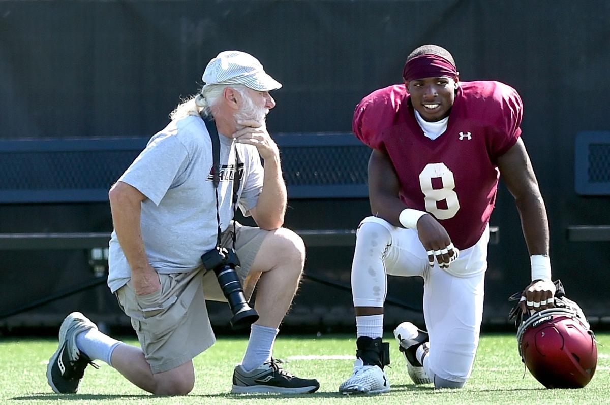 SIU football scrimmage