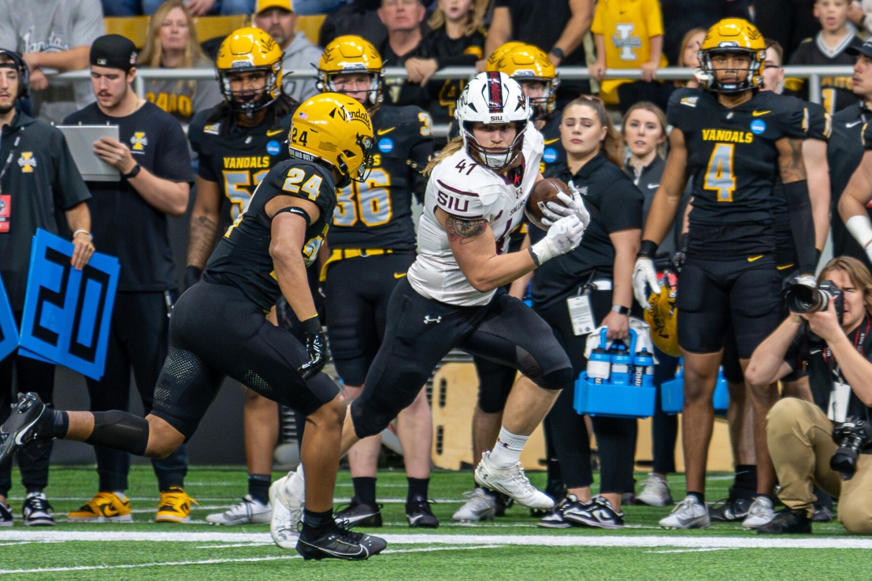 SIU Football | Salukis Eliminated In OT By Idaho | College Sports ...