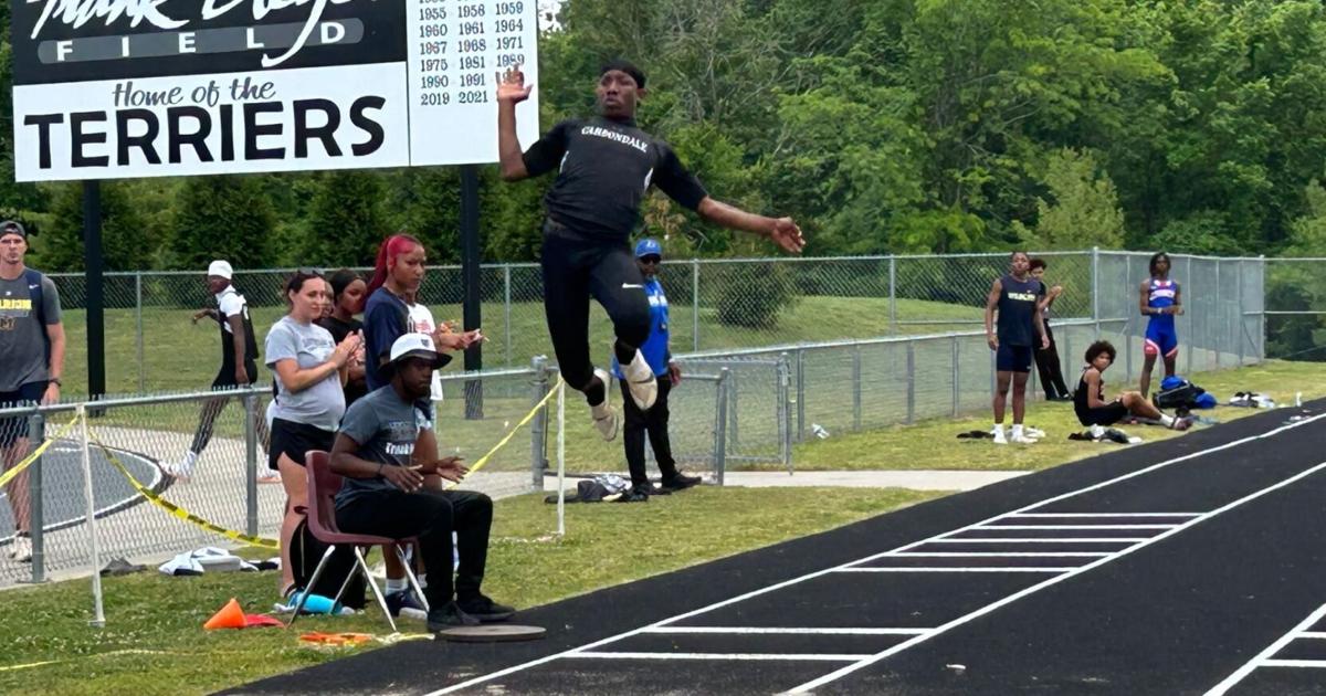 Cahokia slips past Terriers to win S7 track meet