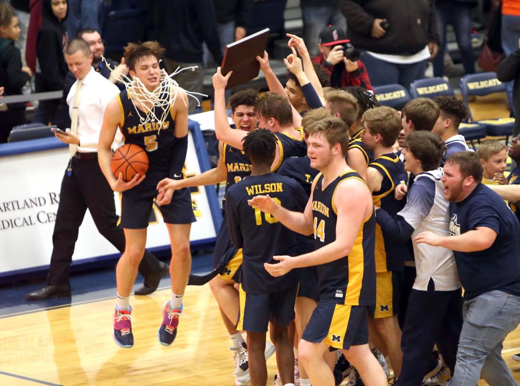 Boys Basketball Marion Defeats Herrin To Clinch Regional Title