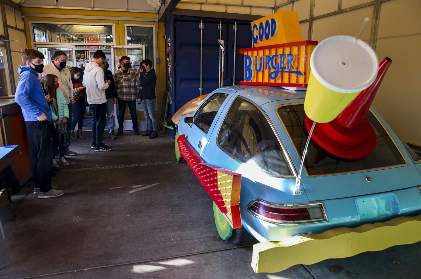 Restored 'Good Burger' car from '90s Nickelodeon movie unveiled at St