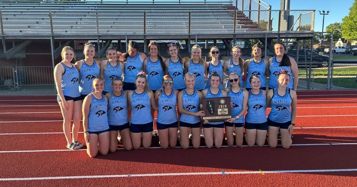 Pinckneyville girls easily claim sectional crown