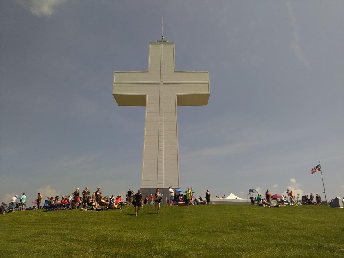 Eclipse delivers at Bald Knob Cross Eclipse