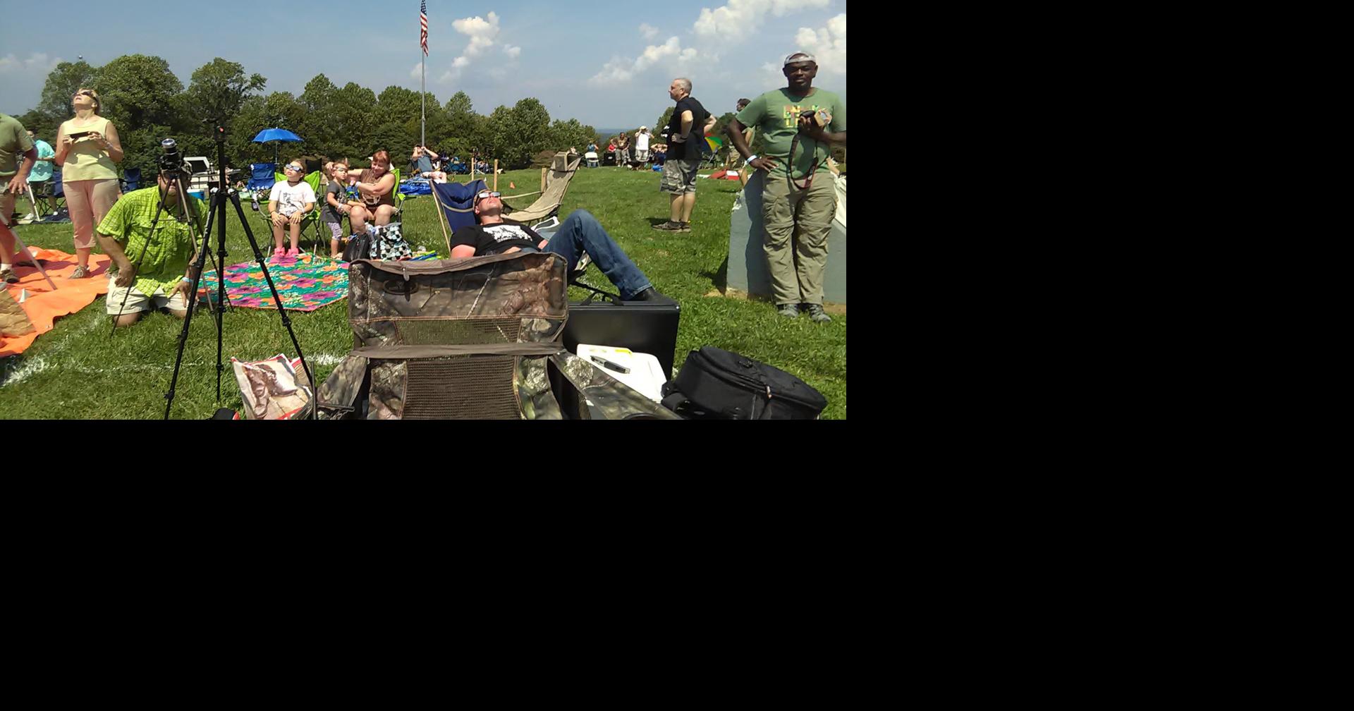 Eclipse delivers at Bald Knob Cross Eclipse