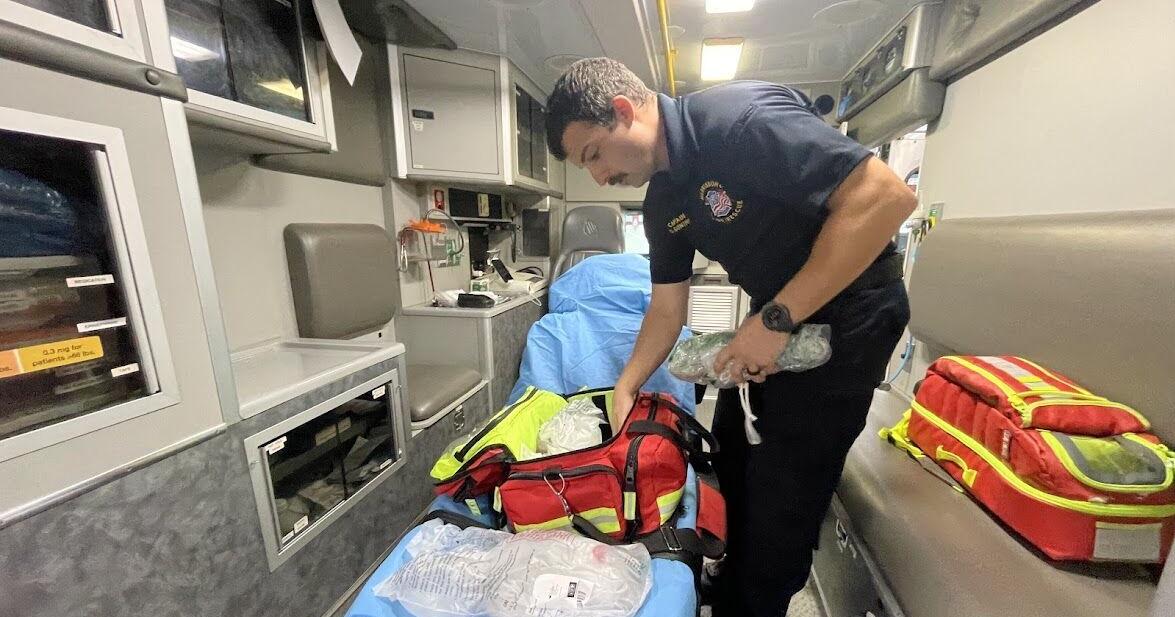 Inside Harrisburg's basic life support ambulance
