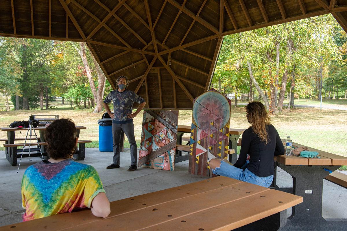 Art installation in Bucky’s Haven