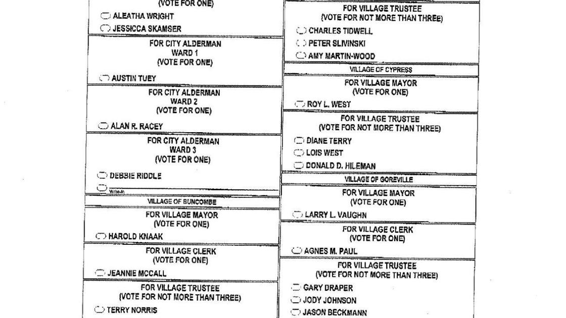 Johnson County Sample Ballot Thesouthern Com
