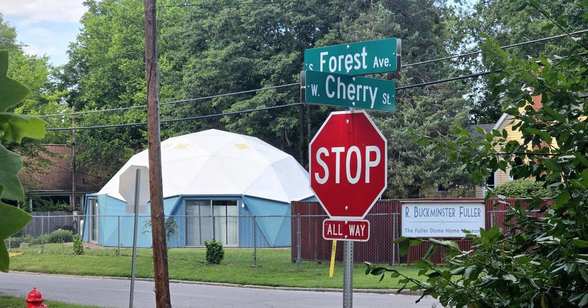 Cherry Street gets honorary naming as Buckminster Fuller Way