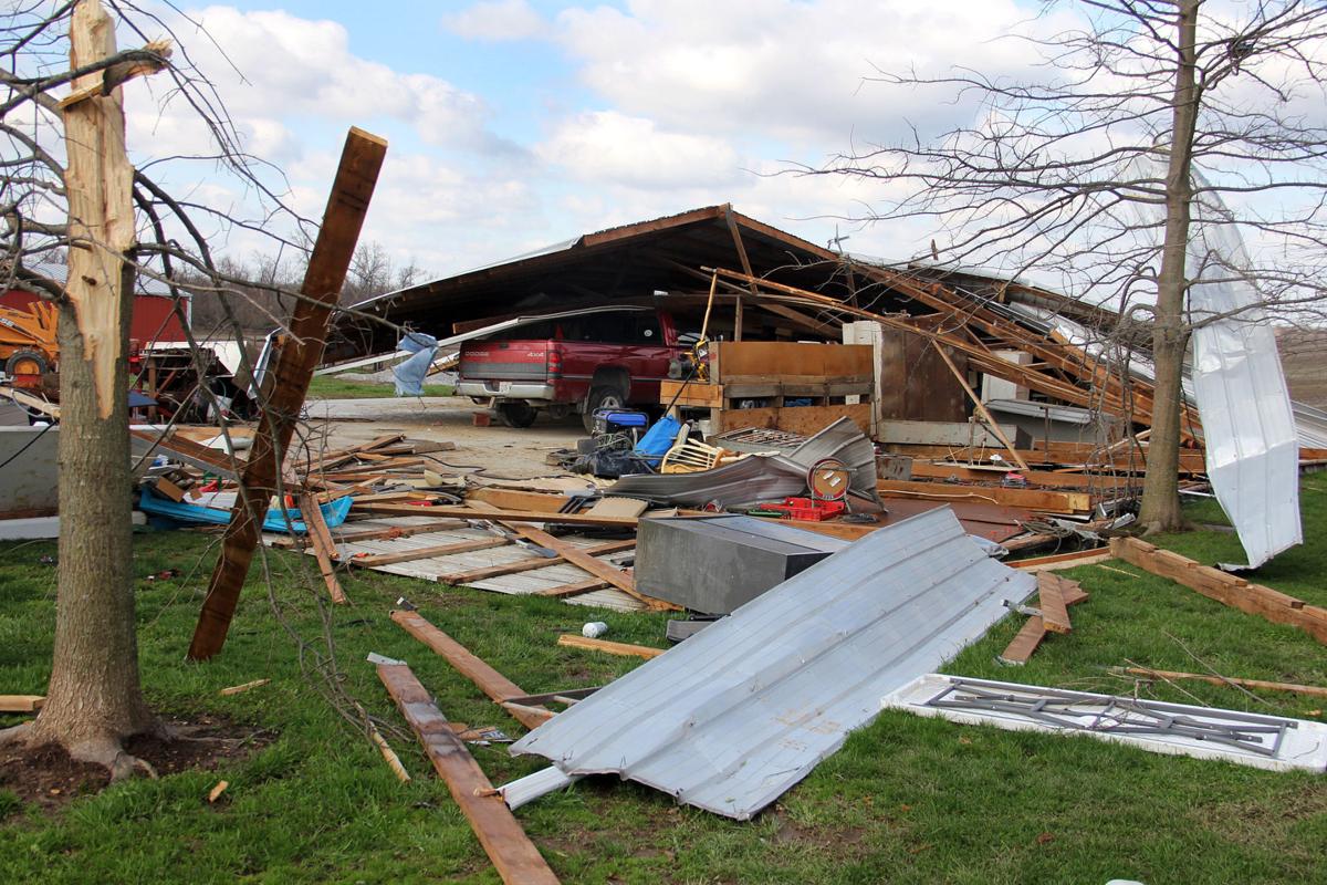 Tuesday storms cause extensive damage in rural Galatia | Local News ...