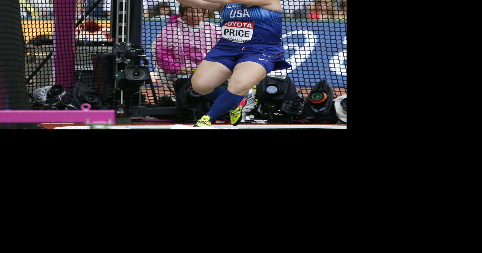 Olympian thrower Price sets new American hammer throw record