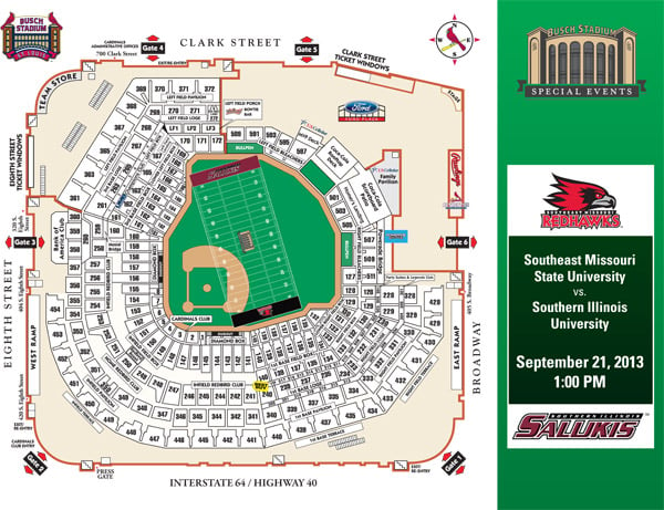 Busch Seating Chart