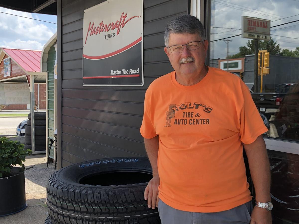 Still going strong After more than 30 years in business, Holt's Tire