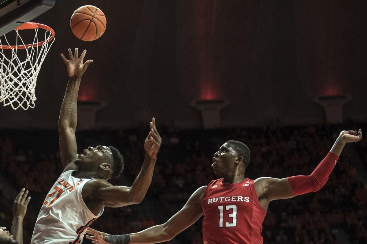 Dosunmu Cockburn Lift Illinois Over Rutgers 54 51 Thesouthern Com