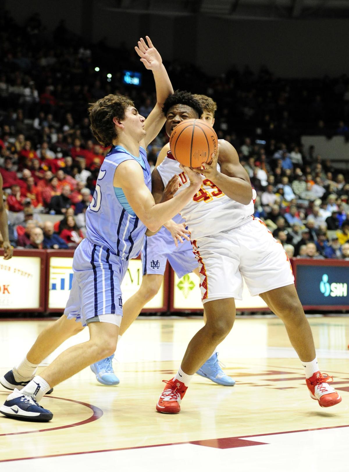 Boys Basketball Murphysboro Falls To Breese Mater Dei Prep