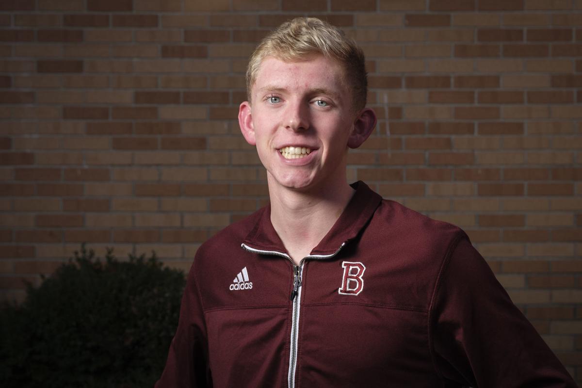 Boys CrossCountry Runner of the Year Benton's Reece Johnson Cross