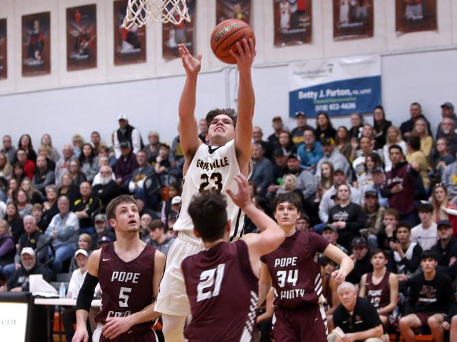 Boys Basketball Goreville pulls away from Pope County for regional