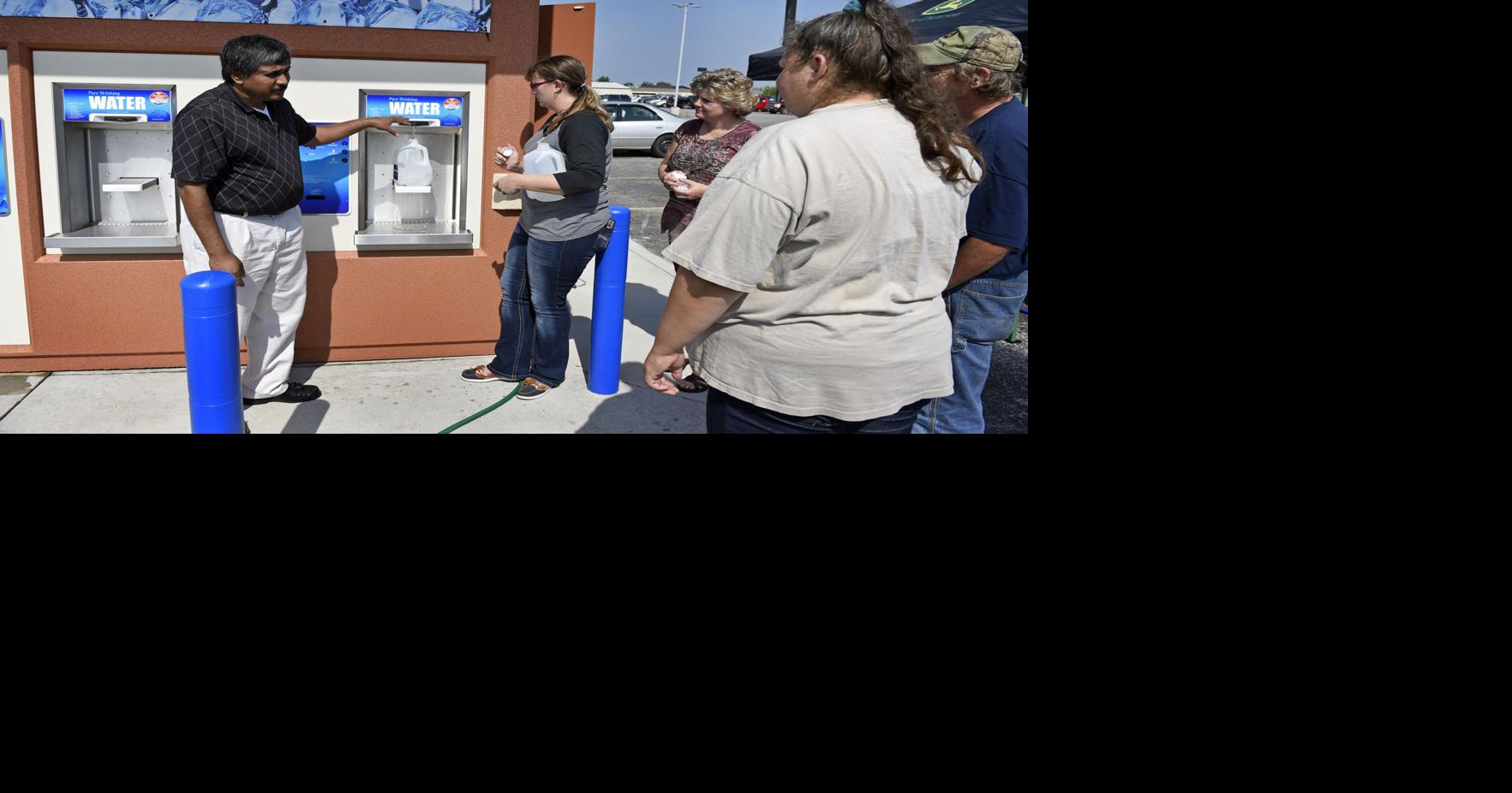 Outdoor Warehouse Water Dispensary Indiana