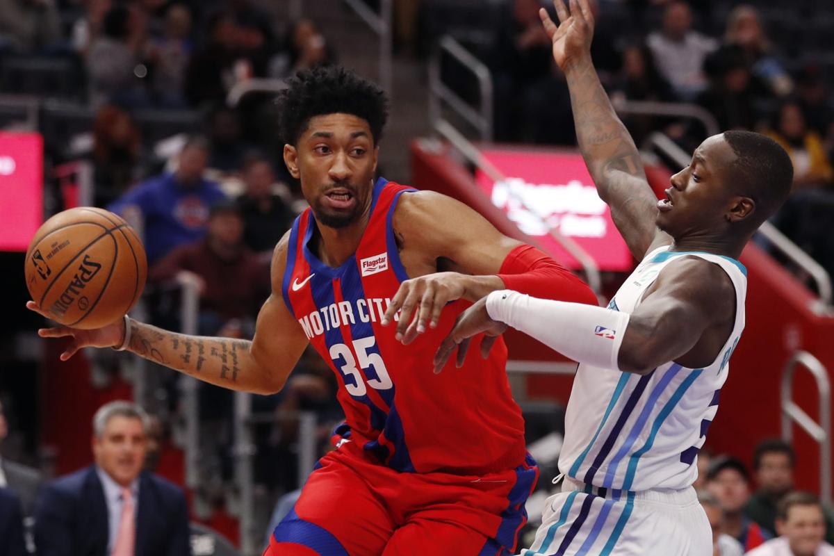 Hornets Pistons Basketball