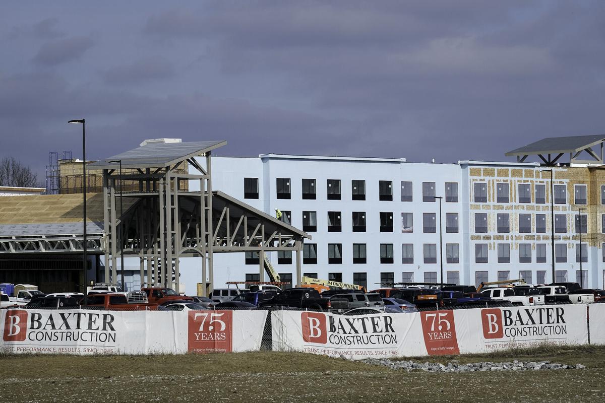 Work is progressing on Walker's Bluff Casino and Resort Carterville