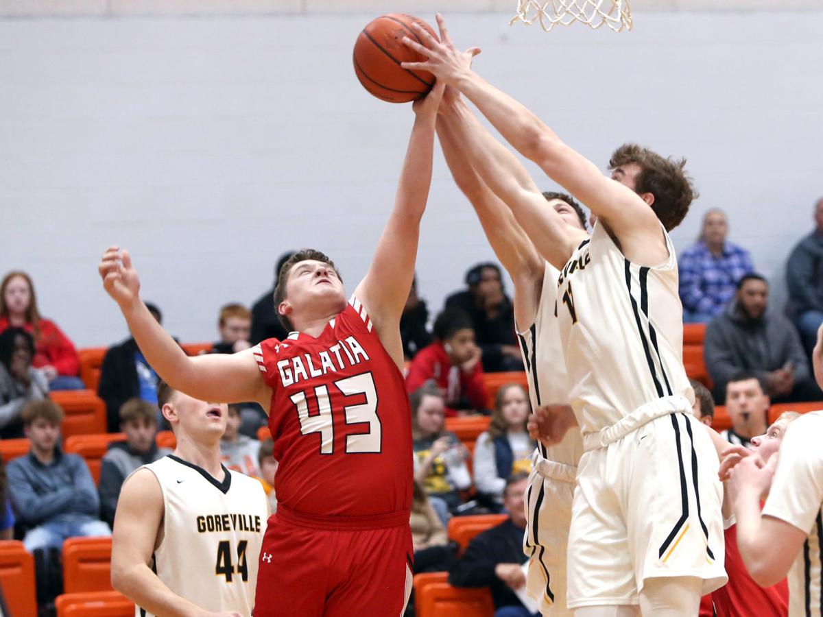 Boys Basketball Goreville Meridian Advance To Semifinals At