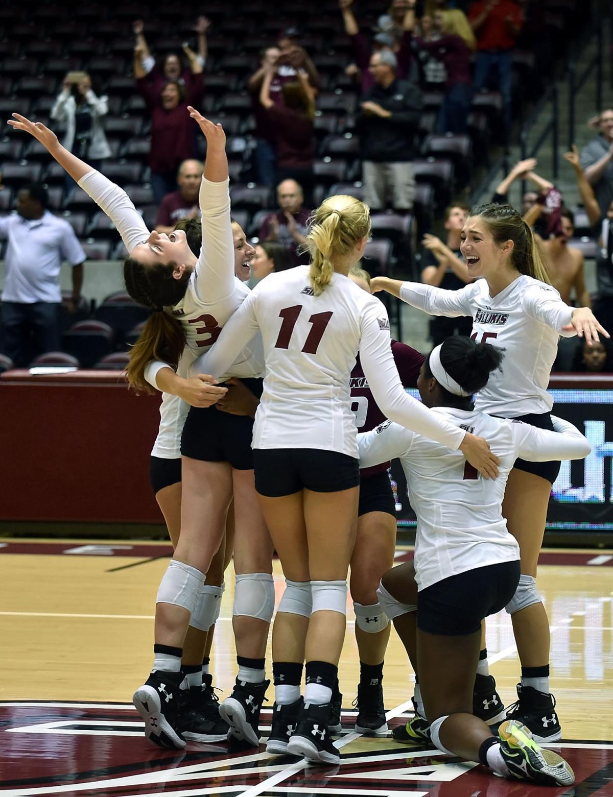SIU volleyball defeats Southeast Missouri State