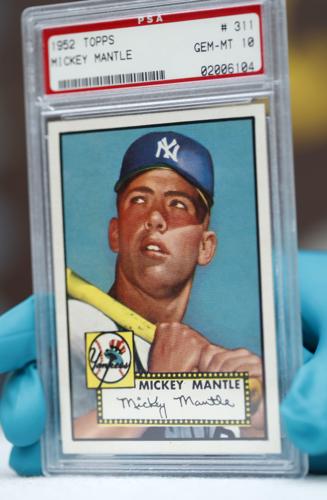 rare mickey mantle card Exceedingly rare Mickey Mantle card goes on display | Sports