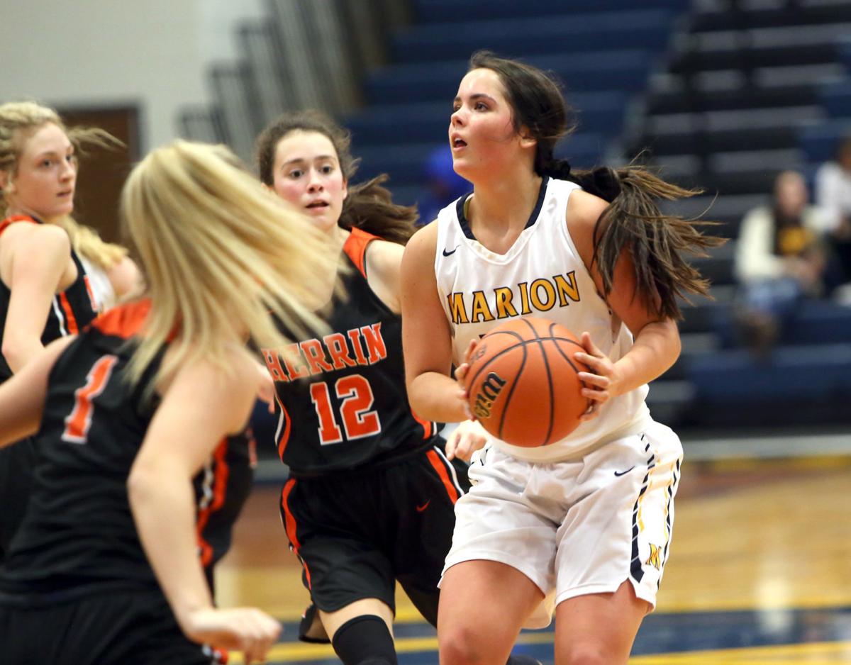 Prep Girls Basketball Wade Leads Herrin Past Marion At Lady Cat